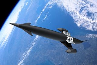 The Skylon concept vehicle consists of a slender fuselage containing propellant tankage and payload bay, with delta wings attached midway along the fuselage carrying the SABRE engines in axisymmetric nacelles on the wingtips. The vehicle takes off and lands horizontally on its own undercarriage.