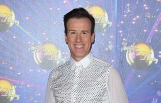 Anton Du Beke attends the "Strictly Come Dancing" launch show red carpet arrivals at Television Centre on August 26, 2019