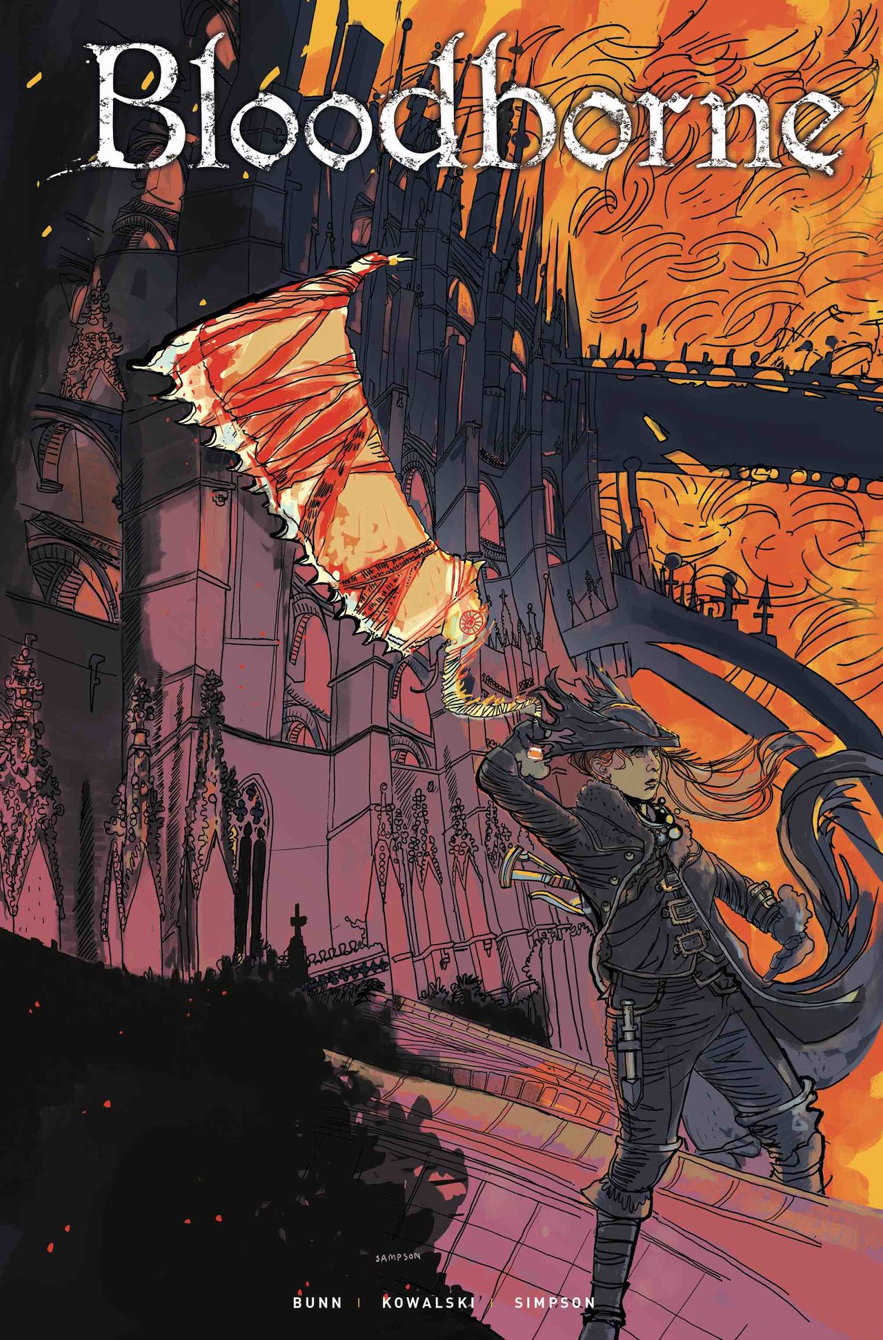 Bloodborne: Lady of the Lanterns #2 main cover by Alison Sampson