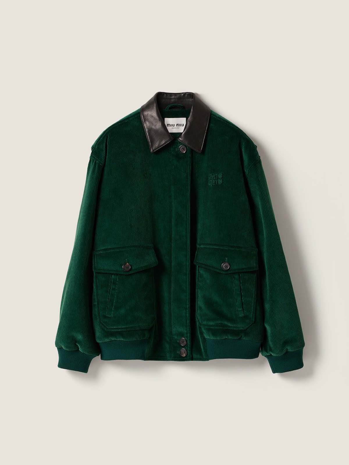 Padded Corduroy Blouson