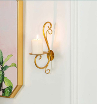 Red Barrel Studio Enzor Black Candle Wall Light for $136.99, at Wayfair