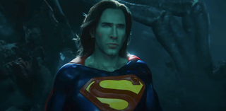 Nicolas Cage as Superman in The Flash