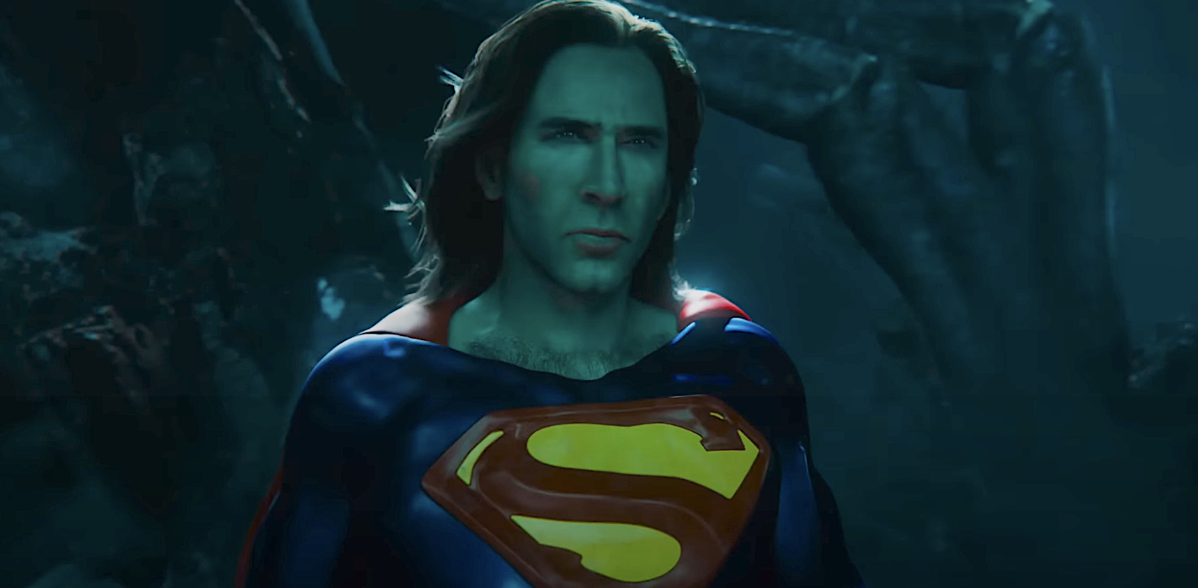 Nicolas Cage as Superman in The Flash