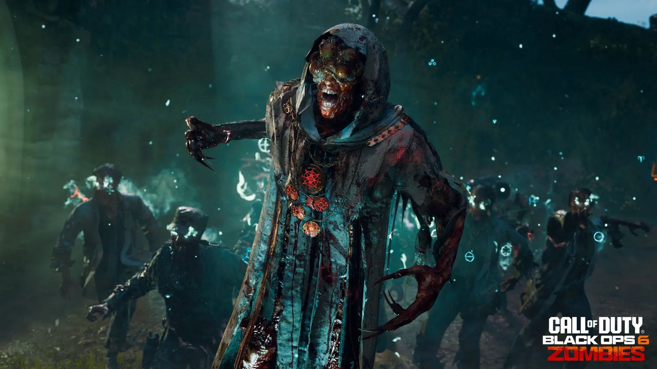Call of Duty: Black Ops 6 Zombies mode screenshots for Shattered Veil map.