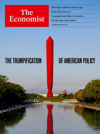 The Economist 'The Trumpification of American policy' issue