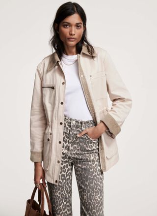 Neutral Washed Barn Jacket