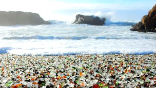 Glass Beach, California, USA