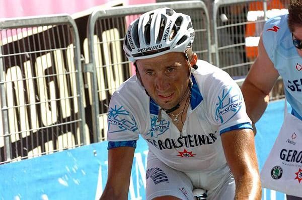 Rebellin not looking fresh after the hot, difficult stage 10