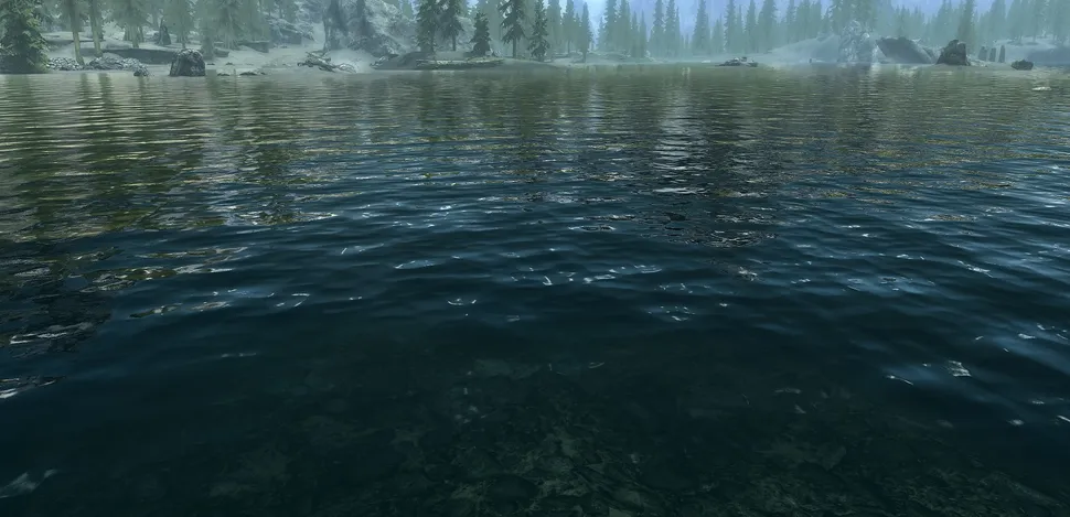 Мод Skyrim Special Edition - Реалистичная вода 2