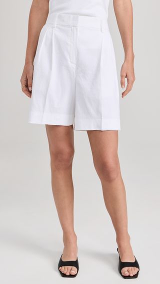 Double Pleated Shorts