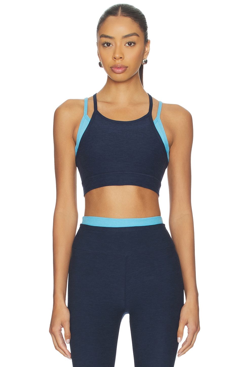 Spacedye on the Double Sports Bra