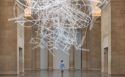 Forms in Space...by Light (in Time), by Cerith Wyn Evans, 2017.