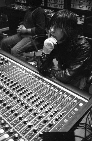 Jeff Beck in the studio