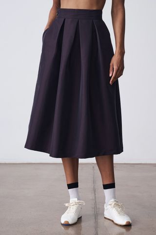 The Full Pleated Skirt