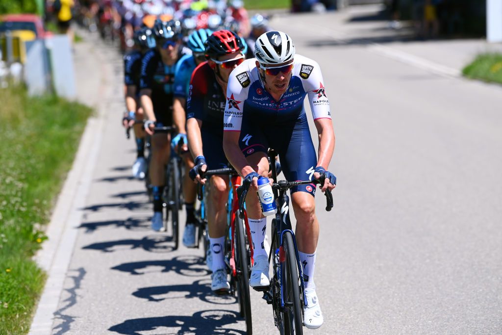 Tim Declercq does the hard work for QuickStep at the 2022 Tour de Suisse