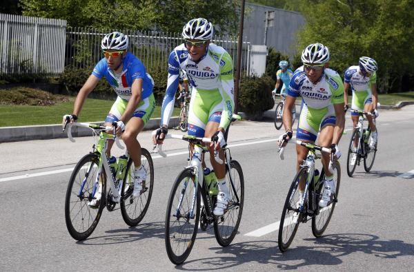 Vincenzo Nibali had a strong Liquigas-Cannondale team to help him in Trentino.
