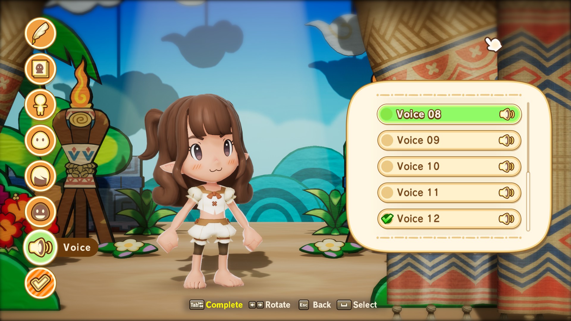 Character customization in Fantasy Life i