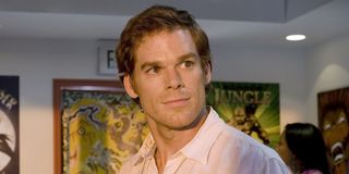 Michael C. Hall as Dexter Morgan on Dexter