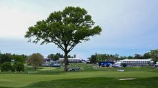 A look across the course at Aronimink Golf Club