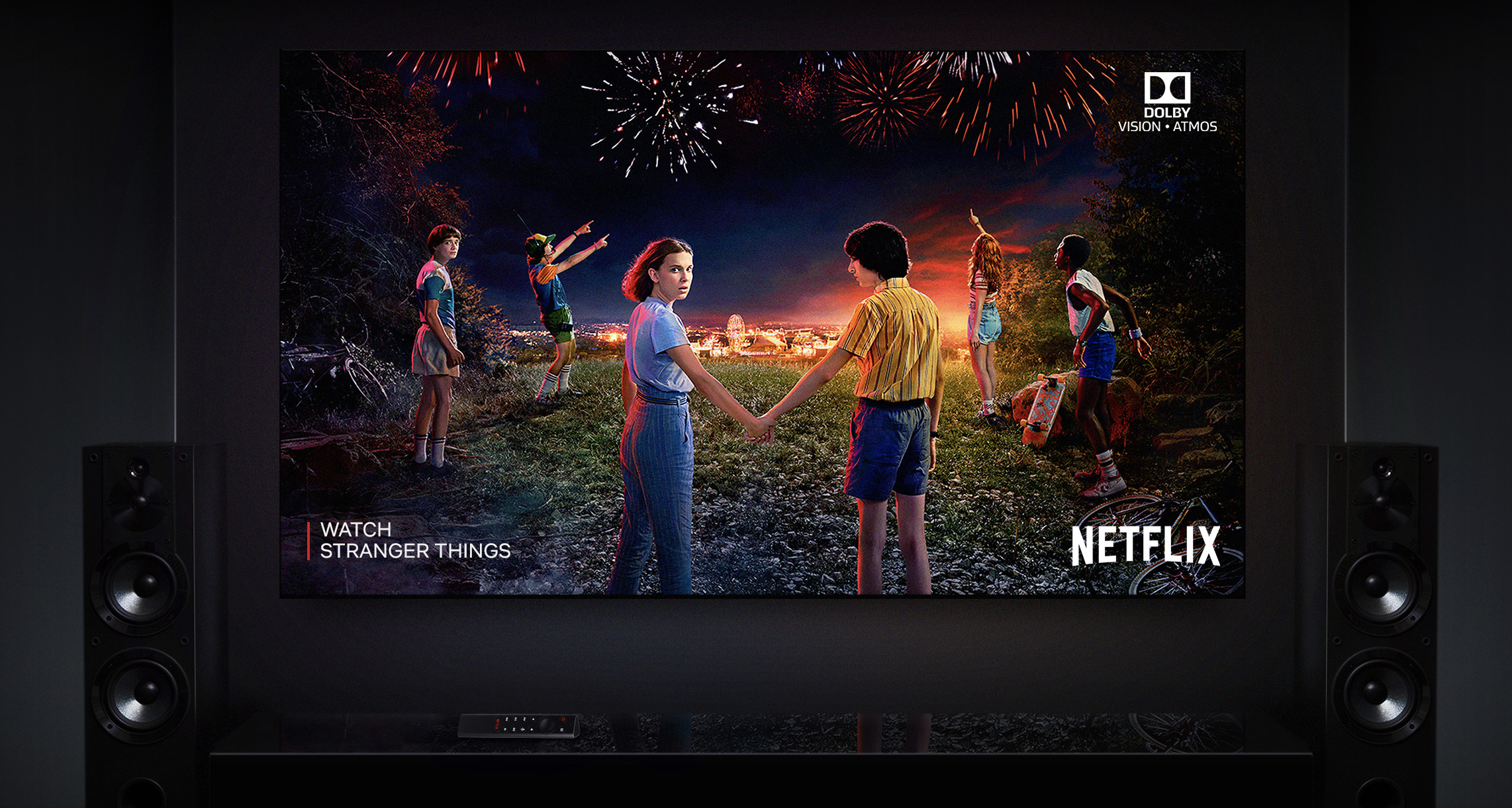 Watching Stranger Things on Netflix thanks to the Nvidia Shield TV Pro