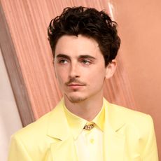 Timothee Chalamet at the 2025 Oscars