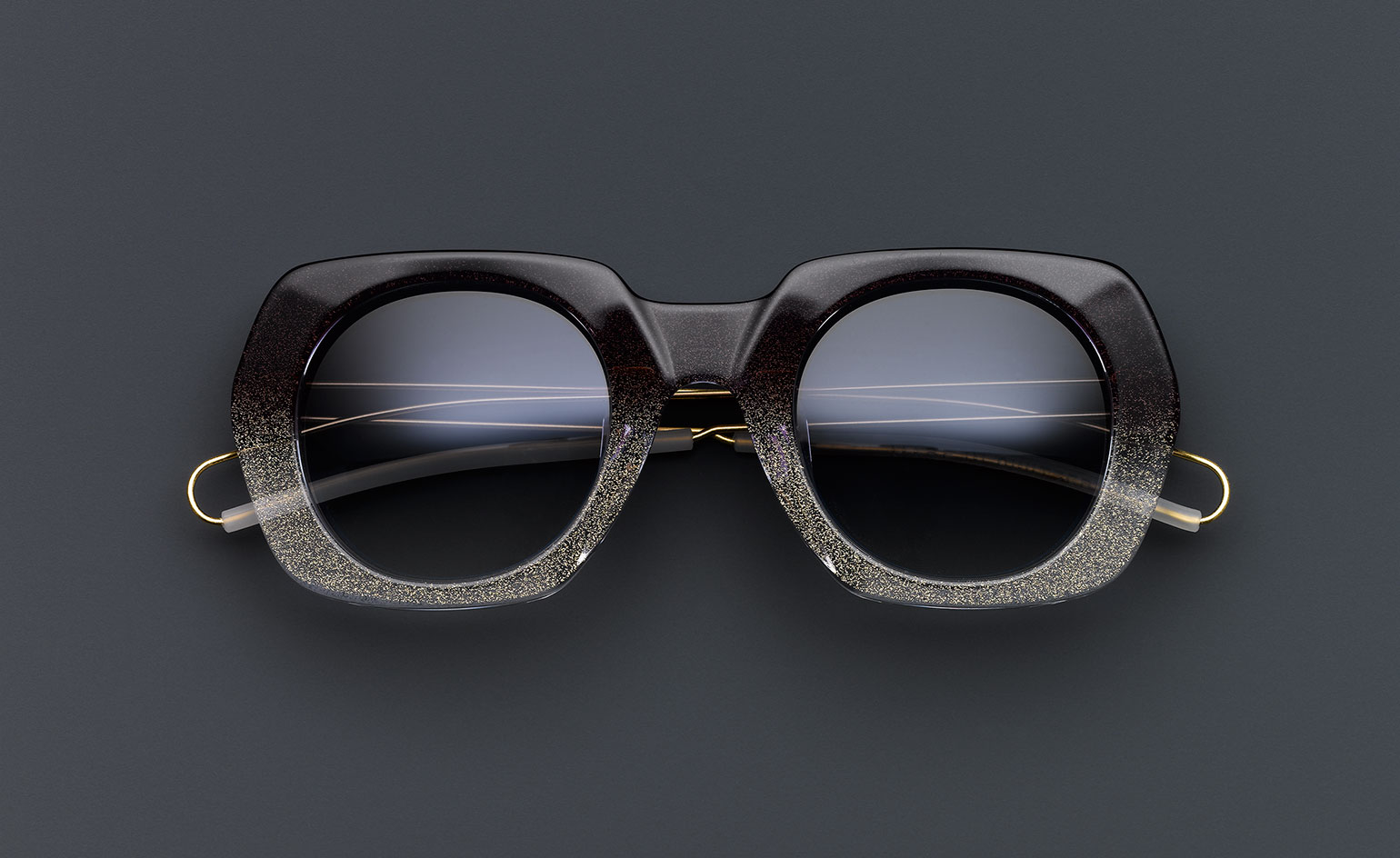 Black ombre sunglasses