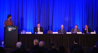 A panel of industry and government experts gathered at the AIAA Space 2016 meeting to discuss the future of the satellite servicing industry.