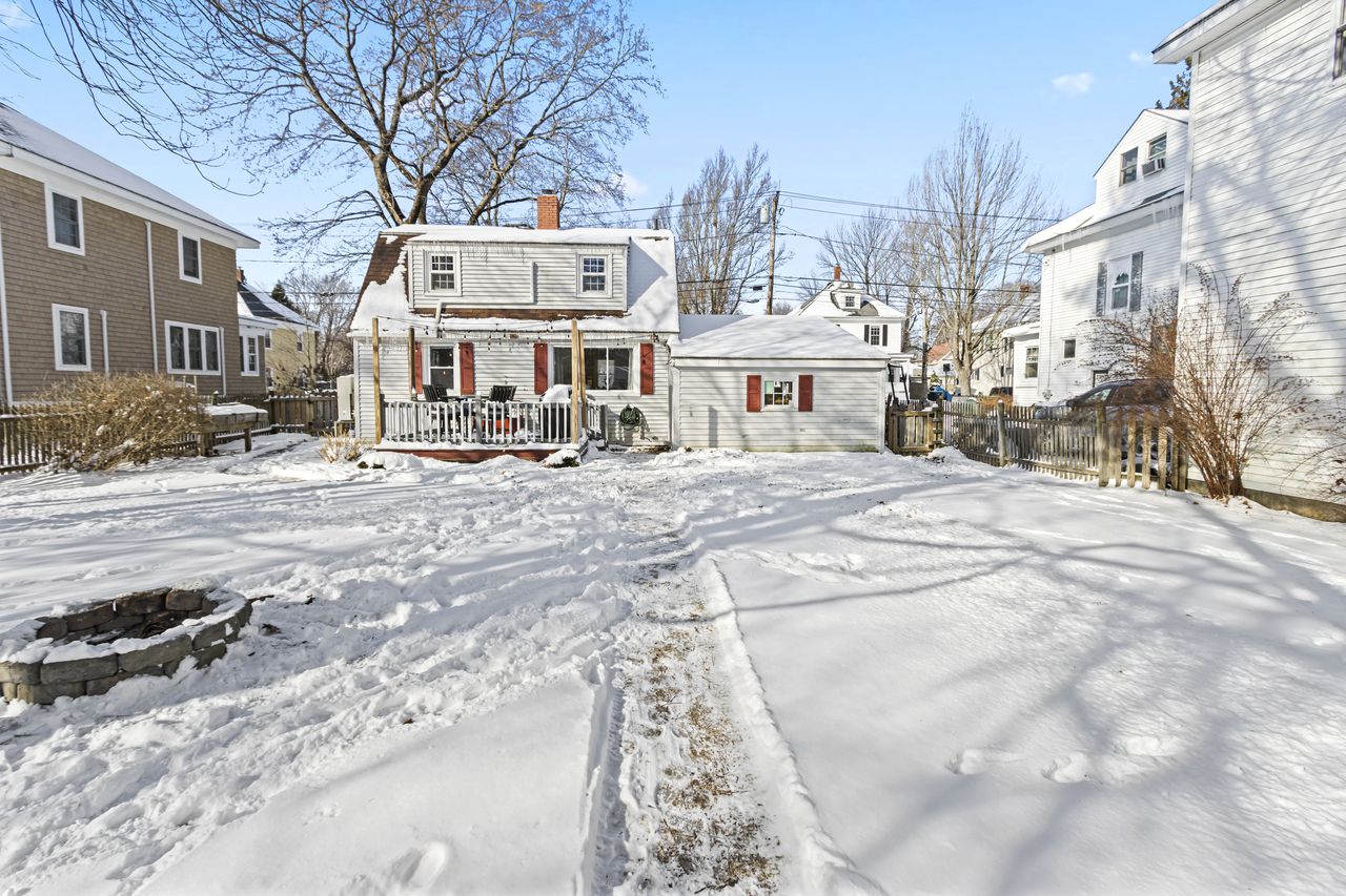 A home for sale in Portland, Maine.