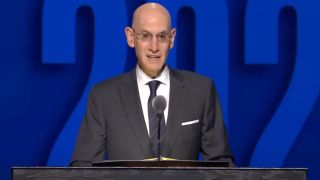 Adam Silver at the 2025 NBA Draft