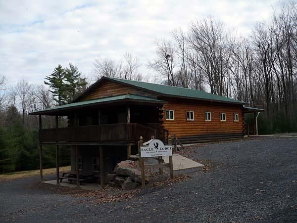 You might stay in a bunkhouse like this.