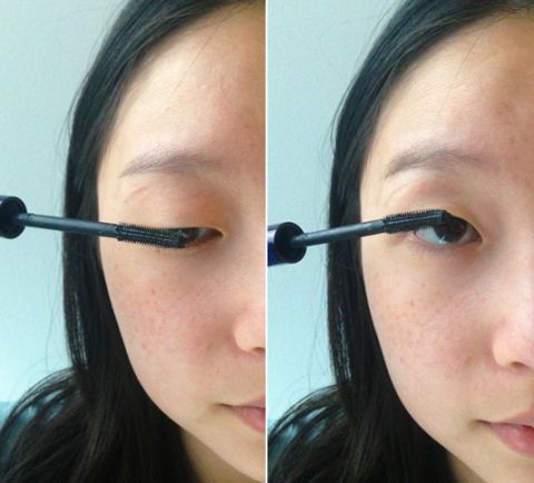 both sides mascara