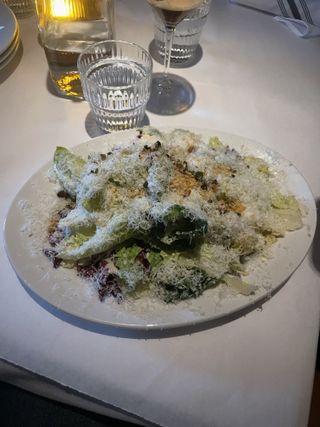 a photo of the caesar salad at The Snail in Brooklyn, New York