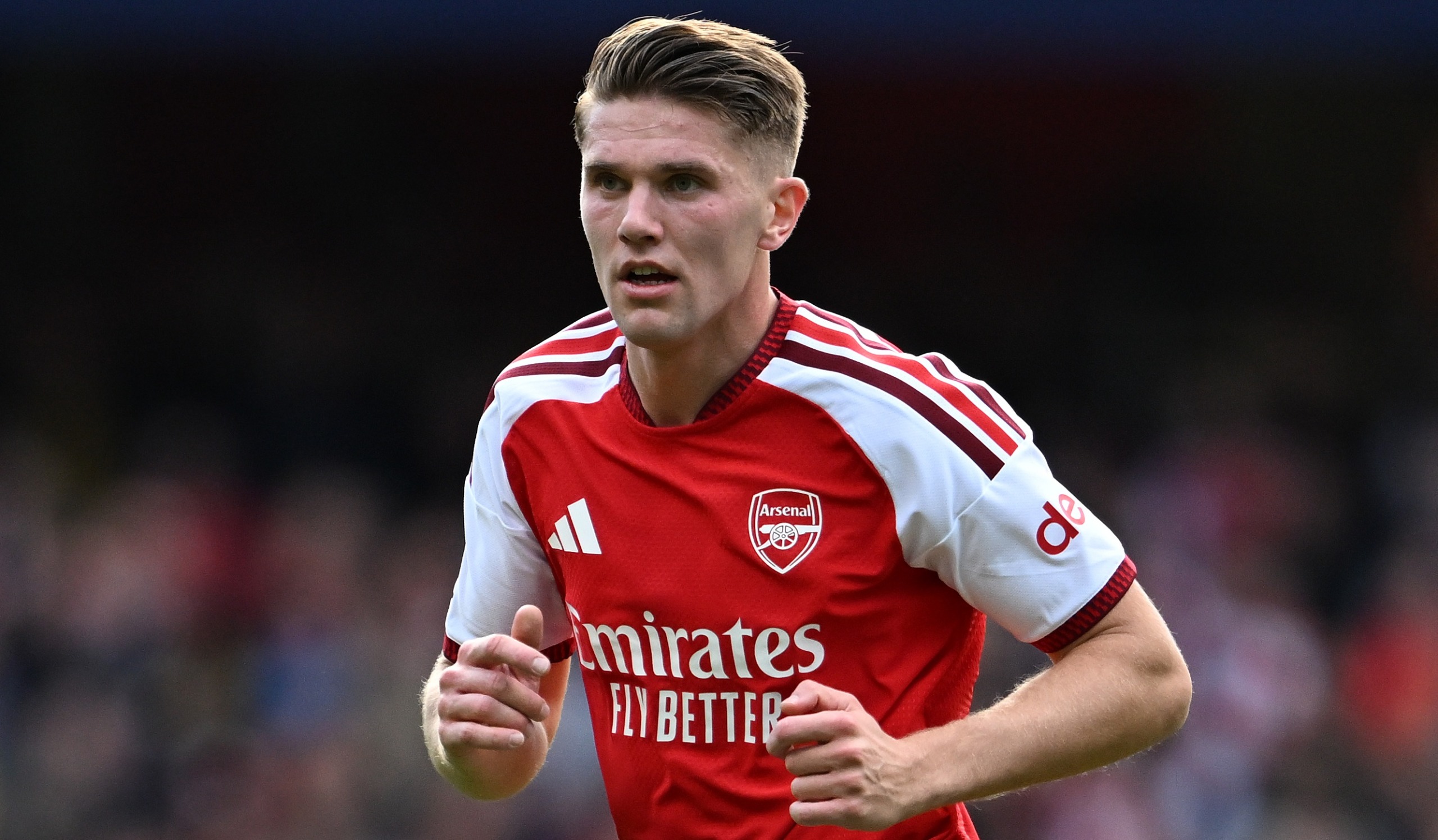 Viktor Gyokeres of Arsenal looks on during the Premier League 2026/27 match between Arsenal FC and Leeds United at Emirates Stadium on October 10, 2026 in London, England