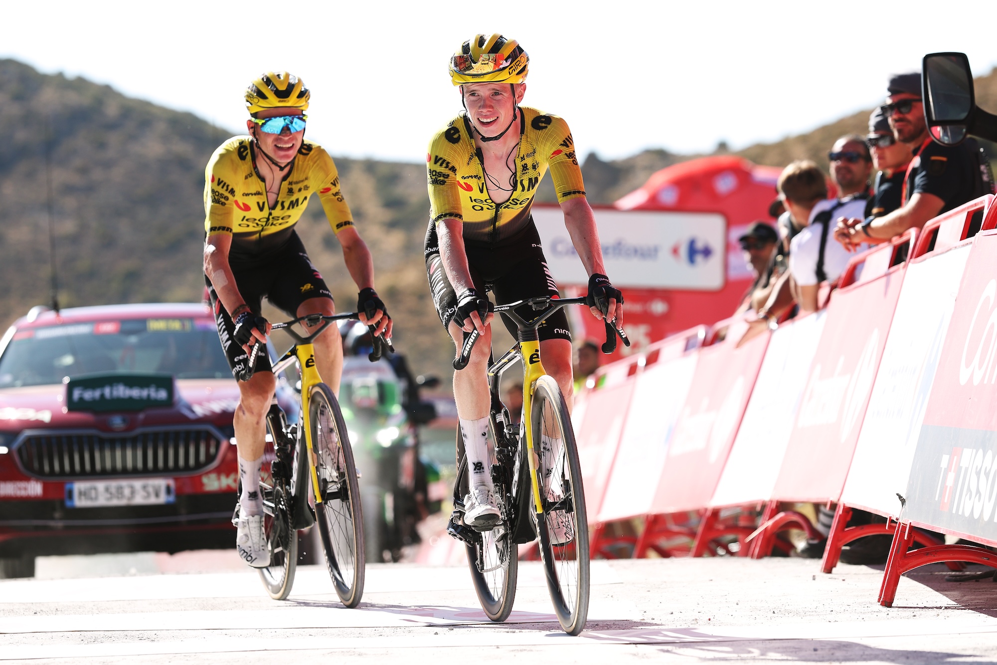 'I never felt like I was alone' - Sepp Kuss pays tribute to Visma-Lease a Bike after making huge GC gains at Vuelta a España
