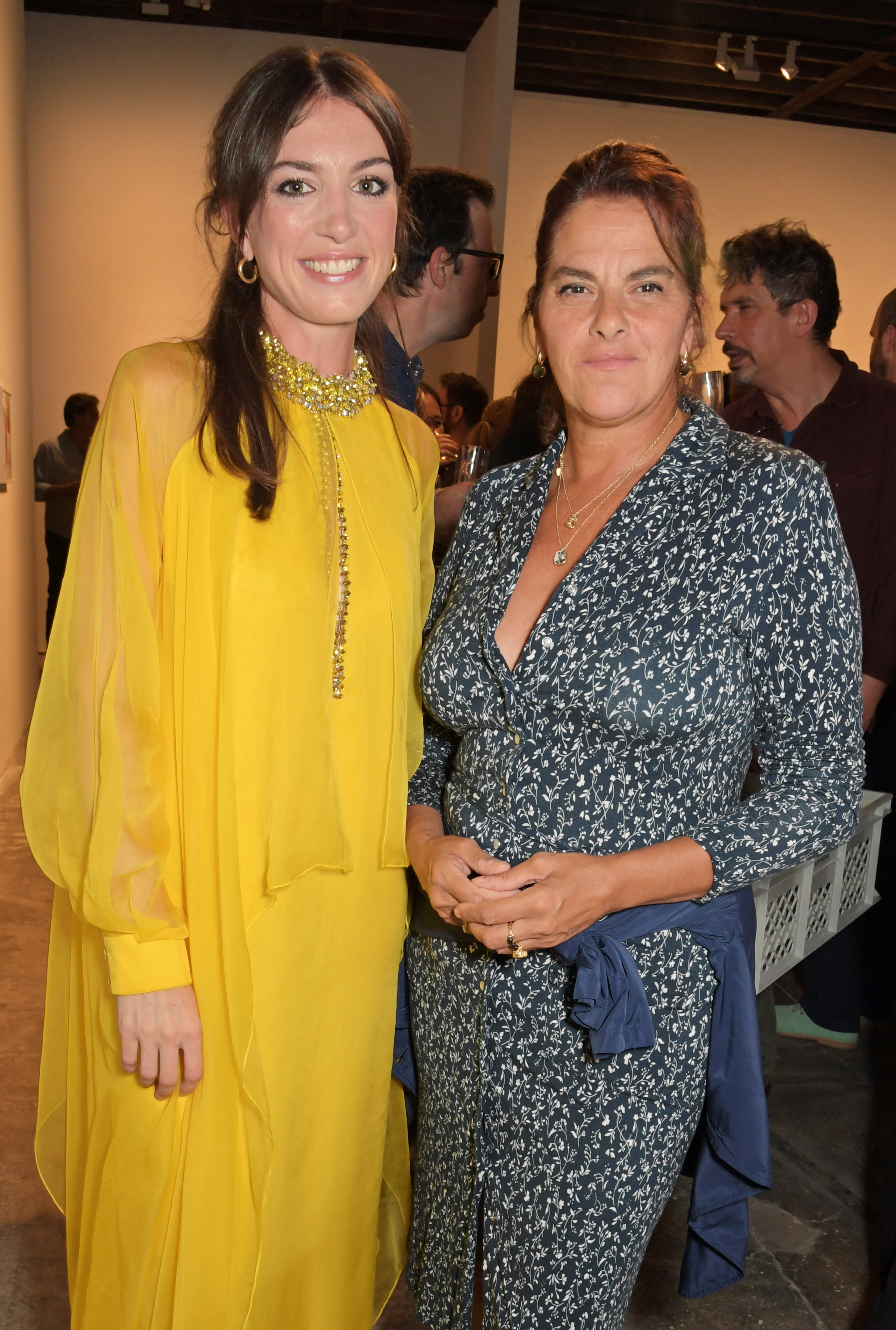 Katy Hessel and Tracey Emin