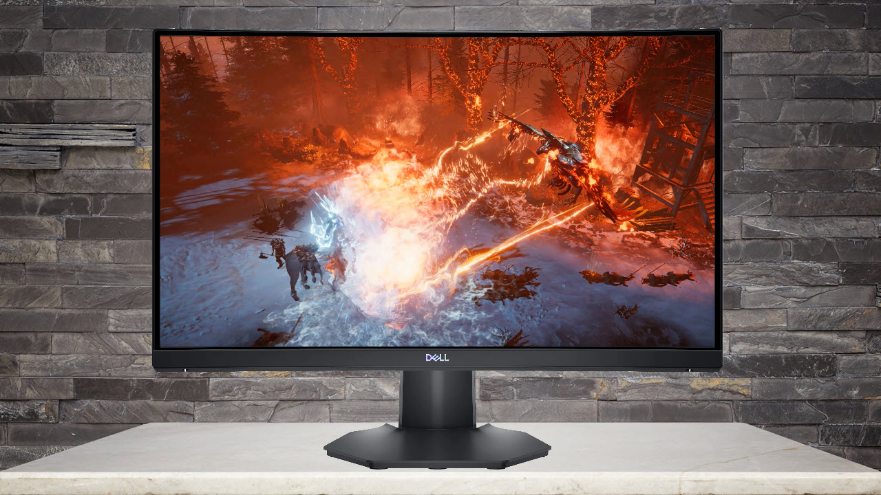 Dell S3222HG 32-inch Curved 165 Hz Gaming Monitor Review: Big Fun on a  Small Budget | Tom's Hardware