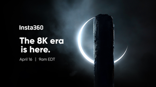 Insta360 tells us the 8K era is dawning with henge-like teaser art and video...