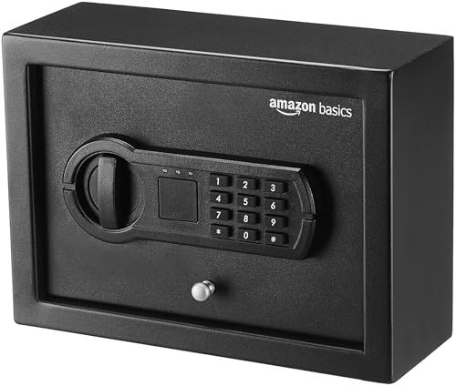 Slim Desk Drawer Security Safe With Programmable Electronic Keypad