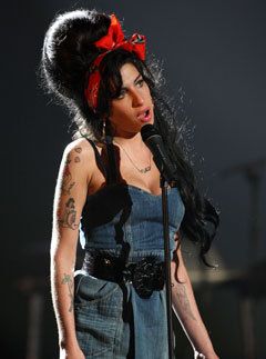 Marie Claire celebrity photos: Amy Winehouse, MTV Europe Awards