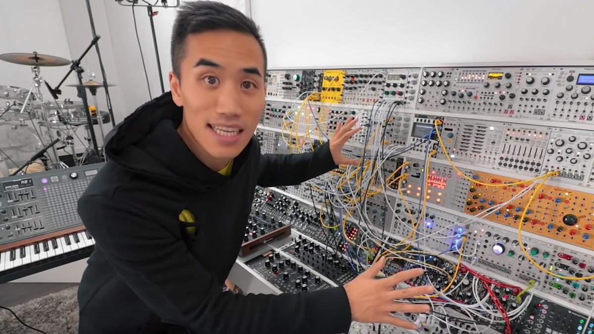 Andrew Huang gives you a tour of his “totally ridiculous” home studio |  MusicRadar