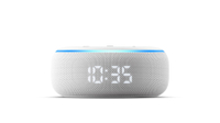 Amazon Echo Dot with Clock | Sandstone fabric | Alexa | Was £59.99 | Now £34.99 | Available at Amazon