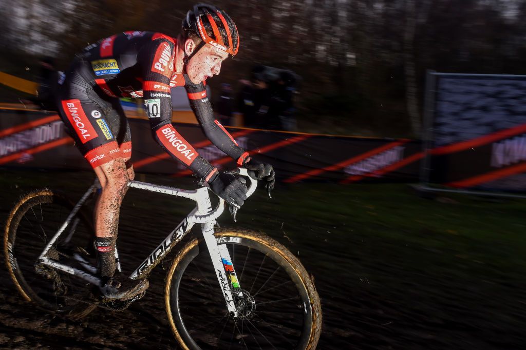 BOOM BELGIUM DECEMBER 06 Ryan Kamp of The Netherlands and Team Pauwels Sauzen Bingoal during the 6th Superprestige Cyclocross Boom 2020 Men Elite De Schorre Boom Superprestige2021 SPBoom SuperprestigeCX on December 06 2020 in Boom Belgium Photo by Luc ClaessenGetty Images