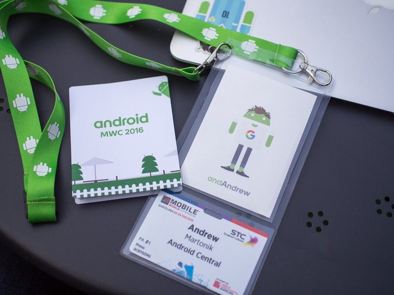 Google Android Garden at MWC