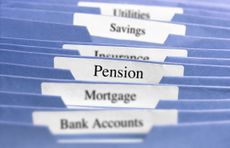 files labelled pensions