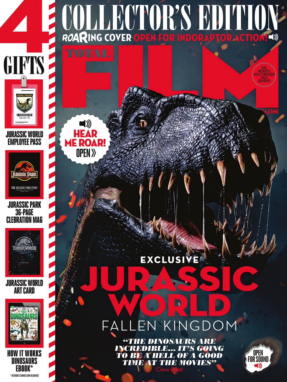 Can You Hunt Down Total Film Magazine S Limited Edition Roaring Jurassic World Fallen Kingdom