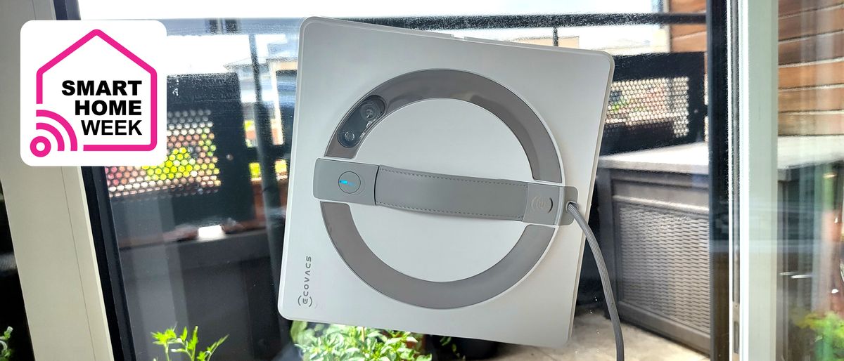 The Ecovacs Winbot W2 Pro Omni got my filthy windows sparkling clean in minutes, and I can't quite believe it