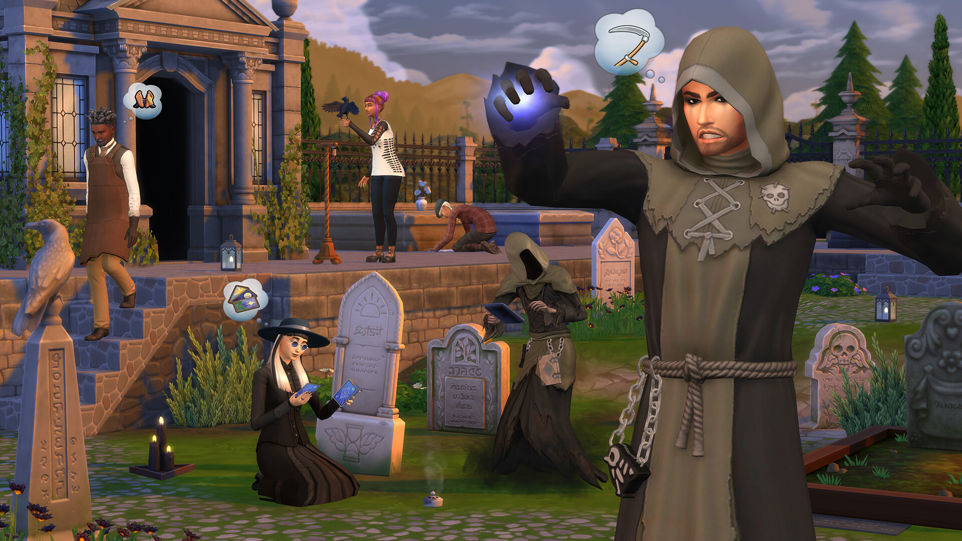 Los Sims 4: Vida y Muerte es todo lo que necesitaba para convencerme de que realmente quiero 10 años más de este juego.