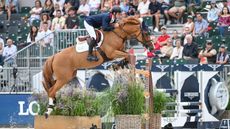 Scott BRASH (GBR) riding HELLO FOLIE during the 1st competition during Longines FEI European Championships, held at the Casas Novas venue near A Coru&ntilde;a in Galicia in Spain between 16th - 20th July 2025
