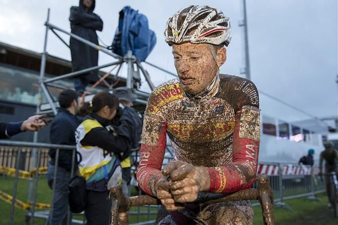 Kevin Pauwels after the finish