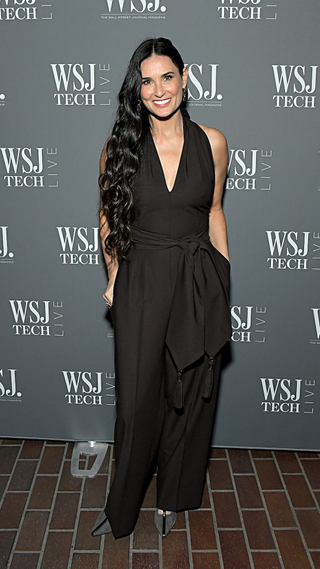 Demi Moore attends WSJ. Magazine at WSJ Tech Live at The Montage Laguna Beach on October 22, 2019 in Laguna Beach, California